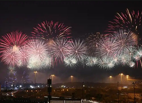 台山市焰火晚会