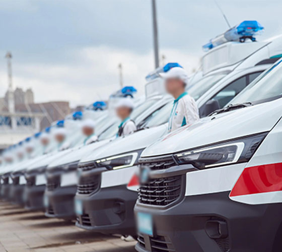 台山市服务车队展示